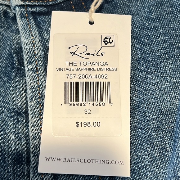 Rails The Topanga High Rise Straight - Picture 15 of 15